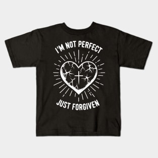 I'm Not Perfect Just Forgiven Kids T-Shirt